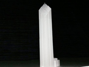 two world trade center buildings structures biludavis famous new one skyscraper tall talles tallest tower towers twin york 3d print model - Mito3D