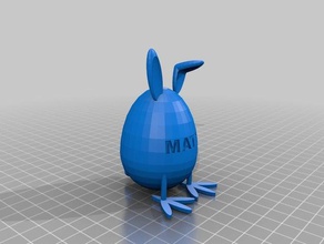 kopya tinkercad-easteregg 3d baskı 3d print model - Mito3D