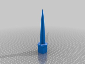 led light stake 3d printing garden replacement 3d print model - Mito3D