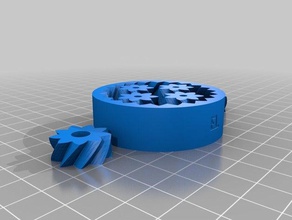 my customized emmets gear bearing modified 3mm tol parts 3d print model - Mito3D