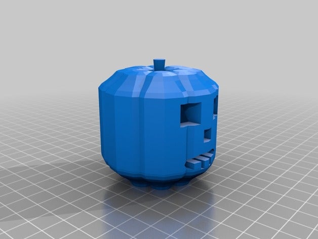 my customized jack-o-lantern2 decor 3D print model - Mito3D