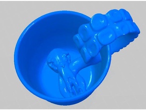 cthulhu tazza mug creature 3d print model - Mito3D