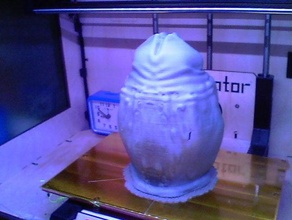 huevo alien props asqueroso 3d print model - Mito3D