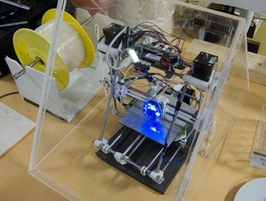 huxbox 3d de l'imprimante accessoires l'acrylique le boîtier huxley laser coupeur en plastique reprap 3d print model - Mito3D