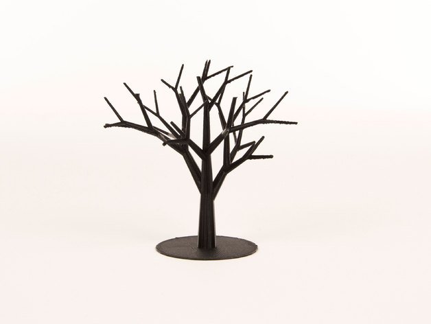 personalizable árbol modelos personalizador openscad la recursividad 3D print model - Mito3D