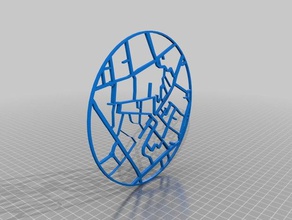 jer map learning 3d print model - Mito3D