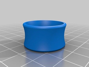 içi boş kulak tıkacı küpe özelleştirilmiş 3d print model - Mito3D