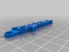 toysinbox keychain organization customized 3d print model - Mito3D