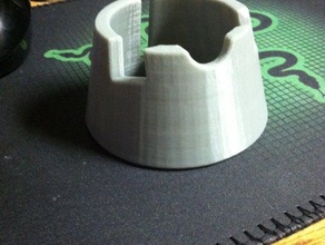 iphone 4 5 holder any model mobile 3d print model - Mito3D