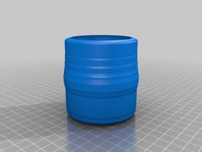 vase containers customized 3d print model - Mito3D