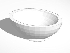 bol de fruits cuisine à manger plat des plats bols 3d print model - Mito3D