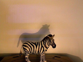 zebra giocattolo art makerbotdigitizer scansione 3d print model - Mito3D