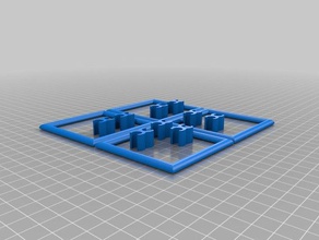 division grid decor 3d print model - Mito3D