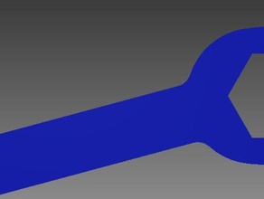 Schraubenschlüssel 10 Schlüsselanhänger hand-Werkzeuge 3d print model - Mito3D