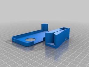 square card reader helper case phone mobile box cover credit cube debit stand 3d print model - Mito3D