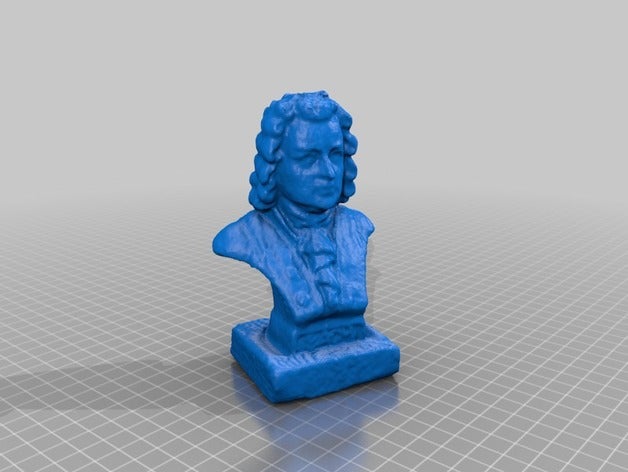 bach final modèles makerbotdigitizer scan 3D print model - Mito3D