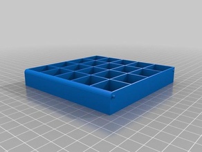 mi personalizados caja de pastillas organizador contenedores 3d print model - Mito3D