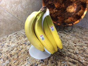 banana titular base giratória a cozinha jantar gancho bananeira 3d print model - Mito3D