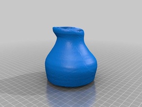 emilyr vase art makerbotdigitizer scan 3d print model - Mito3D