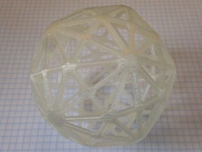 disdyakis triacontahedron matematik 3dhubs çokyüzlülere kenar denir 3d print model - Mito3D