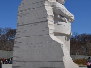 martin luther king monument washington dc scans replicas 3d print model - Mito3D
