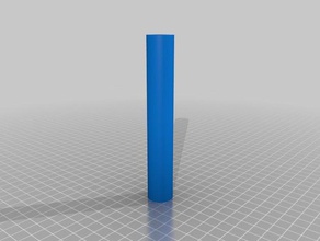 minha personalizado com a tampa do tubo 3 partes 3d print model - Mito3D