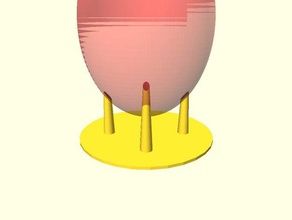 meu final de ovo titular apresentador a cozinha jantar plotter 3d print model - Mito3D