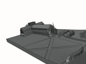 winchester Katedrali binalar yapılar 3d print model - Mito3D