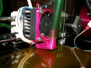 reprap huxley tubo di raffreddamento 3d la stampante accessori 3d print model - Mito3D