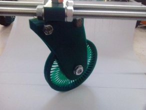 another caster wheel model robots 3d print model - Mito3D