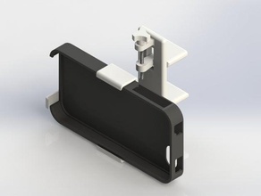 el soporte para iphone coche en cualquier lugar que desee móvil 3d print model - Mito3D