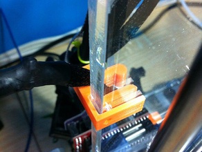 clip soporta los cables 3d de la impresora accesorios 3d print model - Mito3D