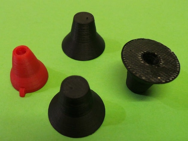 volume control knob audio 3D print model - Mito3D