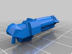 quake 3 arenarocket lanceur 3d l'impression 3d print model - Mito3D