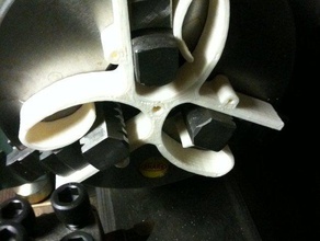 torno mecânico 3-mandril de maxilar espaçador curto estoque aranha a máquina ferramentas 3d print model - Mito3D