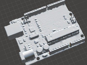 arduino uno yüksek metrekare başına tarama 17 puan res elektronik 3d print model - Mito3D