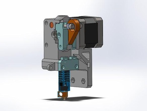 direkt extruder mk7 175 prusa i3 Teile ch1t0 Beförderung t25gt2 3d Drucker Extruder 3d print model - Mito3D