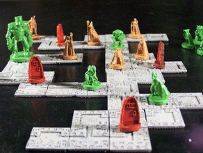 pocket-dungeons first edition games 15mm board fantasy rpg strategy tatics 3d print model - Mito3D