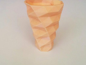 poly vase 7 other 3d print model - Mito3D