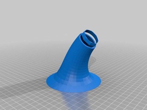 trumpet horn music customized 3d print model - Mito3D