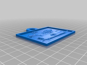 senhor 2d a arte personalizado 3d print model - Mito3D
