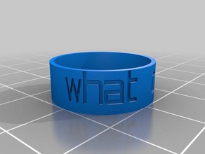 jour les anneaux personnalisé 3d print model - Mito3D