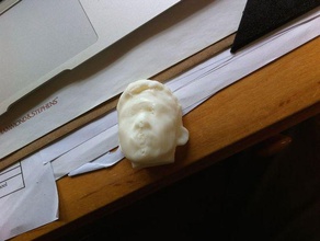 scan no1-my friend victor 329 updated scans replicas cheap face kinect macbook scaning 3d print model - Mito3D