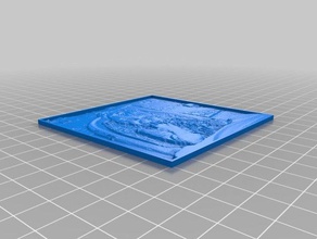 my customized lithophane 2d art 3d print model - Mito3D