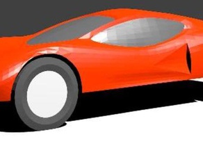 pinewood derby car shell vehicles racecar racer 3d print model - Mito3D