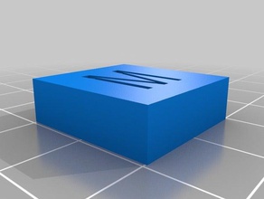 mon personnalisés scrabble tile générateur jouet jeu accessoires 3d print model - Mito3D