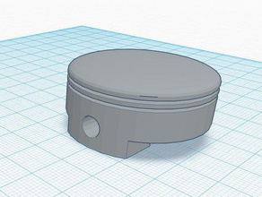 2 stroke piston 3d printing 3d print model - Mito3D