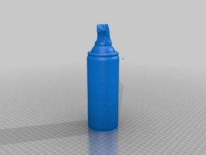 canned air bottle kitchen dining makerbotdigitizer scan 3d print model - Mito3D