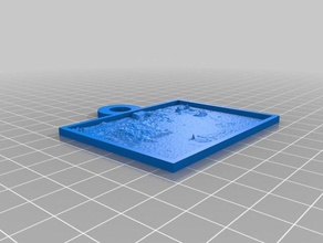 nu psi 2d sanat özelleştirilmiş 3d print model - Mito3D