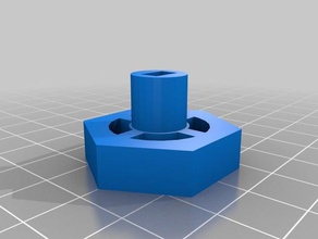 substituição botão almirante forno partes 3d print model - Mito3D